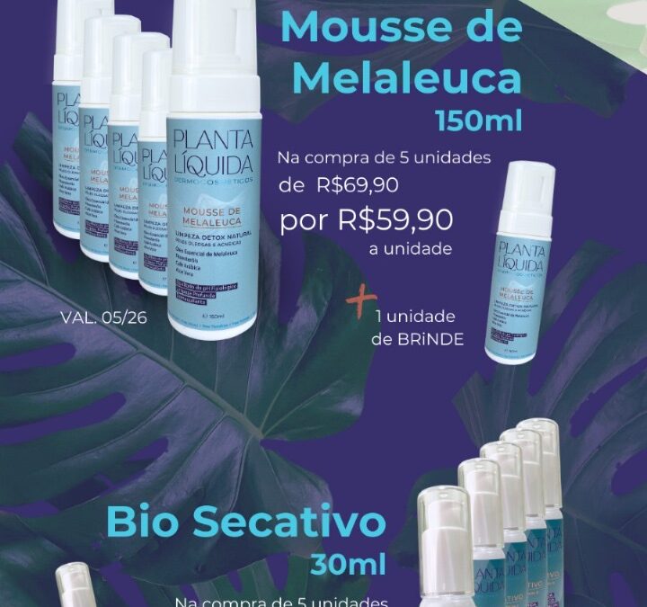 PROMOÇÃO PLANTA LIQUIDA PARA PROFISSIONAIS!